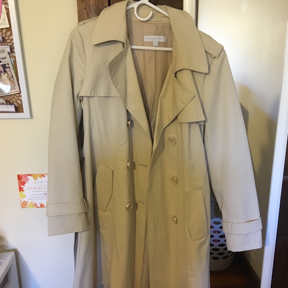 Rain/trench coat from New York & Company